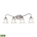 Elk Home Conway 32'' Wide 4-Light Vanity Light, Brushed Nickel 1204BB/20-LED